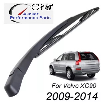 GF73 Wiper 14" Rear Wiper Blade & Arm Set Kit For Volvo XC90 MK1 2009 2010 2011 2012 2014 Windshield