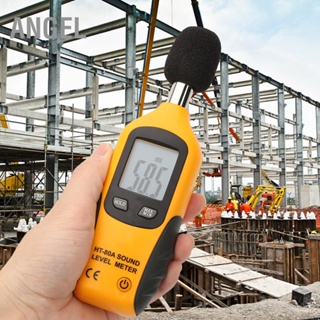 ANGEL HT-80A LCD แสดงผล เครื่องทดสอบเสียงรบกวน Sound Level Monitoring Tester Meter 30-130dB