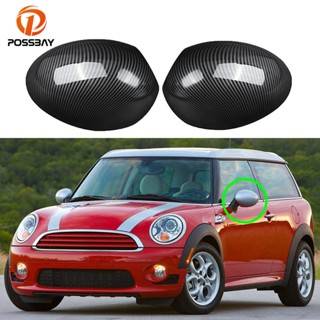 {GOOD} ฝาครอบกระจกมองหลังรถยนต์ สําหรับ Mini R55 R56 R57 R58 R59 R60 R61 Clubman Hatchback Coupe Roadster