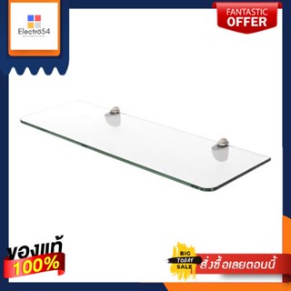 ชั้นวางกระจกพร้อมขารับชั้น Mini KASSA HOME รุ่น MG620C ขนาด 61 x 21 x 3 ซม. สีใสGlass Shelf with Legs Mini  Model MG620C