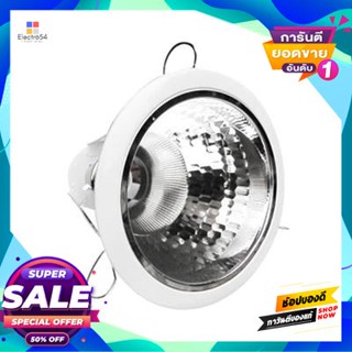 Round โคมดาวน์ไลท์หน้ากลม 6 นิ้ว 1xE27 D-Brite LUZINO รุ่น P6002-WH สีขาวDownlight Round 6 Inch 1xE27 D-Brite LUZINO Mod