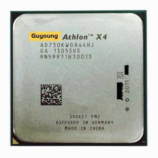 Athlon ซ็อกเก็ตโปรเซสเซอร์ CPU X4 750K 750 3.4 GHz Duad-Core AD750KWOA44HJ FM2+