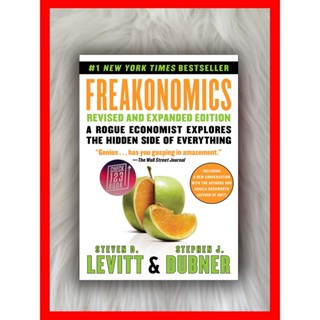 Freakonomics โดย Steven D Levitt &amp; Stephen J Dubner HARDCOVER