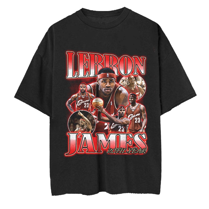 เสื้อยืด Lebron James Bootleg Premium XSS