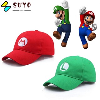 Suyo🧢🧢 หมวกเบสบอล คอสเพลย์การ์ตูน Mario Brothers