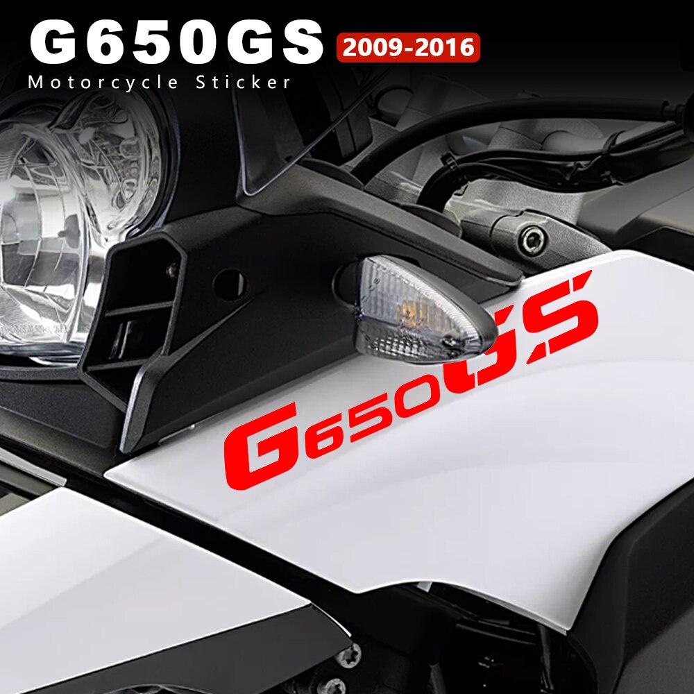 สติกเกอร์รถจักรยานยนต์ G650GS อุปกรณ์เสริมรูปลอกกันน้ําสําหรับ BMW G650 G 650 GS 650GS Sertao 2009-2
