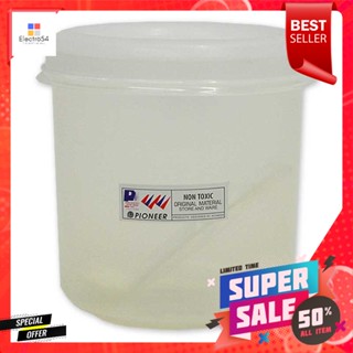 ไพโอเนียร์Bottle+Spoon1000 แพ็คโหลกลมทรงกระบอกพร้อมช้อนPP4 ใบPIONEERPlasticRound Bottle+Spoon1000 x ml.4Pcs