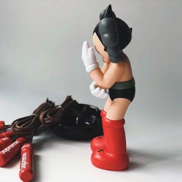 KAWS Sesame Street XX Eye Peter Pan Astro Boy Street Wear อินเทรนด์เล่นขนาดใหญ่ Lucky เครื่องประดับตกแต่ง - รูปที่ 4