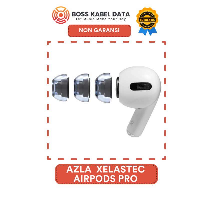 Azela Xelastec สําหรับ Airpods Pro จุกหูฟังซิลิโคน