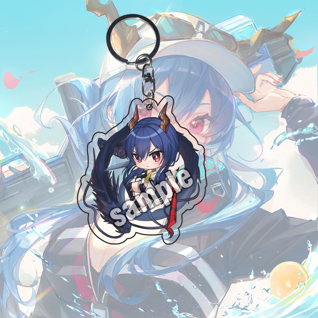 พวงกุญแจ GANTUNGAN Arknights chen 02 - พวงกุญแจ - พวงกุญแจ - อะนิเมะ - เกม