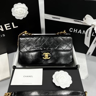 Chanel  Grad VIP  Size 25CM  free box set หนังเเท้ทั้งใบ