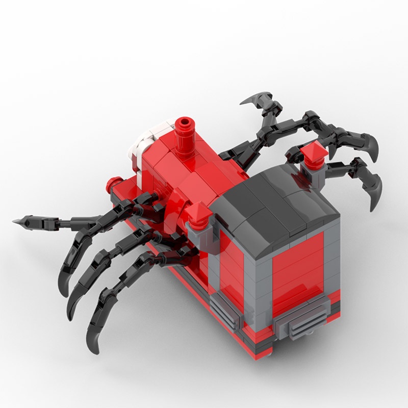 เกมสยองขวัญ Choo-Choo Charles โมเดล Charles รถไฟเล็ก Thomas รถไฟแมงมุม ของเล่นตัวต่อ ของขวัญสําหรับเด็ก 262 ชิ้น อิฐ MOC - รูปที่ 3