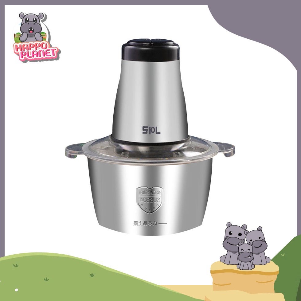 เครื่องปั่นอเนกประสงค์ สแตนเลส ความจุ 2ลิตร 4ใบมีด  Sheepola รับประกัน1ปี