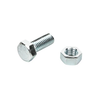 HEX สกรูหัวหกเหลี่ยมเกลียวมิลน็อต DEXZON 8X20 มม. 4 ตัวHEX MACHINE SCREW DEXZON 8X20MM 4EA