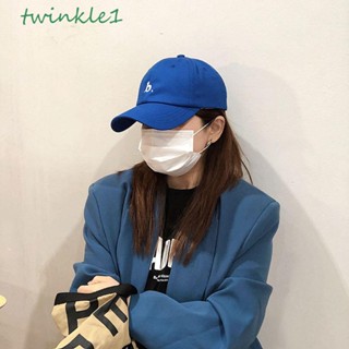 Twinkle1 หมวกเบสบอล ผ้าฝ้าย แบบนิ่ม ปักลาย สําหรับผู้ชาย และผู้หญิง