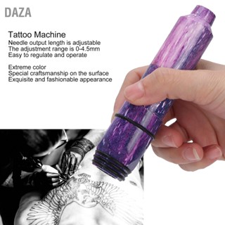 DAZA Space อลูมิเนียมปากกาสักไฟฟ้า Liner Shader Motor Tattoo Machine อินเทอร์เฟซ RCA