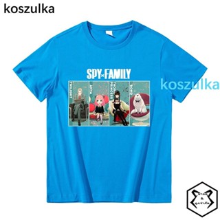 🌟​พร้อมส่ง​🌟 Spy X Family T Shirt Kids Anya Forger Tshirt Baby Boys Manga Cartoon Graphic Tees Girls Anime Clothes