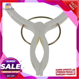 CLOTHESPIN กิ๊บหนีบผ้านวมพิเศษ PIONEER สีขาว แพ็ค12ชิ้นCLOTHESPIN PIONEER JUMBO WHITE PACK12