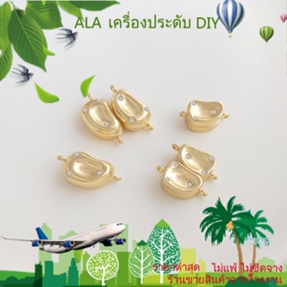 ❤️เครื่องประดับ DIY❤️หัวเข็มขัดแม่เหล็ก ชุบทอง 14k ฝังเพทาย แฮนด์เมด สําหรับทําเครื่องประดับ สร้อยคอ สร้อยข้อมือ DIY[หัวเข็มขัดเชื่อมต่อ/สร้อยข้อมือ/สร้อยคอ/กําไลข้อมือ]