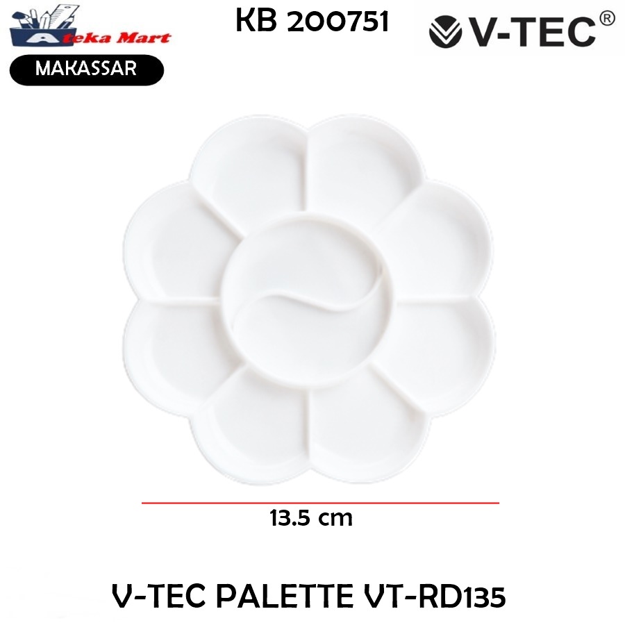V-TEC PALETTE VT-RD135/จานสีน้ํา/อะคริลิก