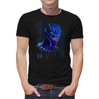 Marvel Comic Superhero Black Panther Digital Mask T-Shirt_04