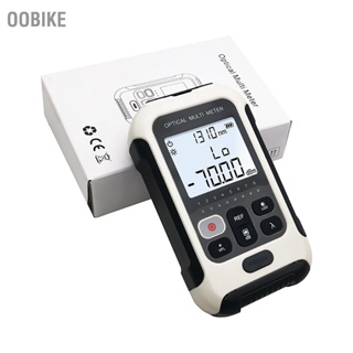 OObike เครื่องวัดกำลังไฟเบอร์ออปติกสีขาวมัลติฟังก์ชั่นเครื่องทดสอบไฟเบอร์ออปติกความแม่นยำสูงสำหรับวิศวกรรมการสื่อสาร