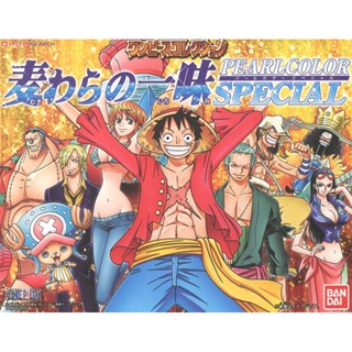 Straw Hat Pirates Special Color Set ของแท้ JP แมวทอง - SD Bandai [โมเดลวันพีช] (9 ตัว)