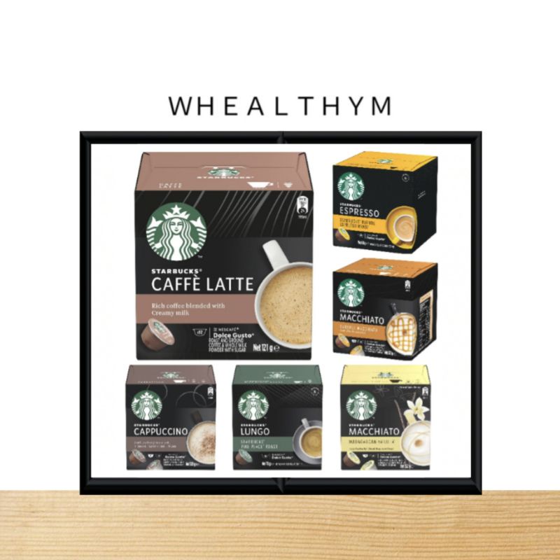 กาแฟแคปซูล สตาร์บัคส์ เนสกาแฟ Starbucks Coffee Capsules Dolce Gusto by