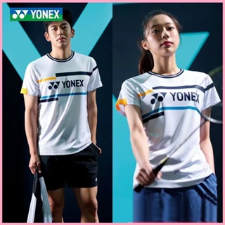 Yonex เสื้อแบดมินตัน แขนสั้น แห้งเร็ว สําหรับผู้ชาย และผู้หญิง 5173