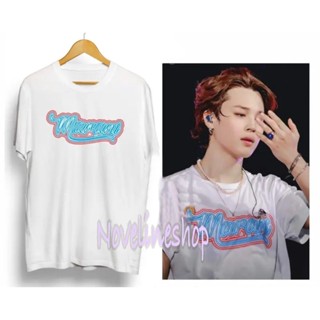 เสื้อยืด ผ้าฝ้าย พิมพ์ลาย Jimin YET TO COME 30S KPOP สําหรับผู้ชาย