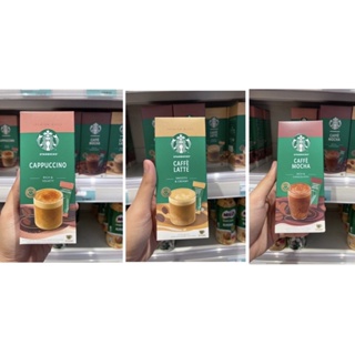 Premium mix Starbucks สตาร์บัคเครื่องดื่มสำเร็จรูปพร้อมชง 1 กล่องมี 4 ซอง