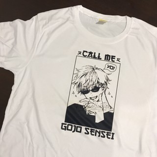 Jujutsu Kaisen - Call Me Sensei Gojo Satoru Anime Shirt_02