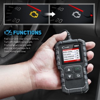 เติมข้อความอัตโนมัติ OBD2 Spreader Scanner 3001 เครื่องมือวินิจฉัยยานยนต์ OBDII / EOBD