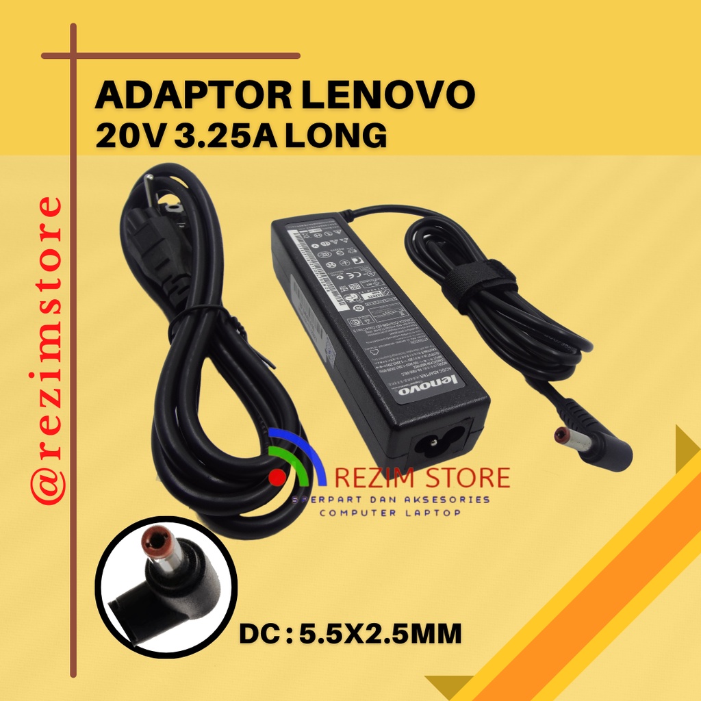 20 V 3.25A 65W Lenovo B460 470 G460 G560 Z570 Lenovo IdeaPad G575 G780 G770 G580 P580 P585 N580 N581