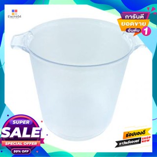 Ice ถังน้ำแข็งพลาสติกมีหูจับ Kassa Home รุ่น Td0604-57 สีใสplastic Ice Bucket With Handle  Home Td0604-57 Clear Color