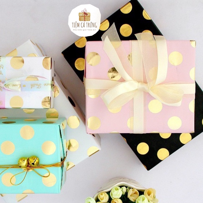 [GG30] [ซื้อ MINIMUM 5 แผ่น] กระดาษห่อของขวัญระดับพรีเมี่ยม ขนาด 50x70cm Type 1 หนา สวย - ร้านไข่ปลา