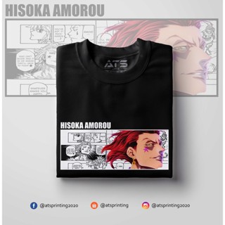 T shirt Tops Unisex Hisoka Amorou Hunter x Hunter Men and Women Character Clothes Clothing Shirt_02