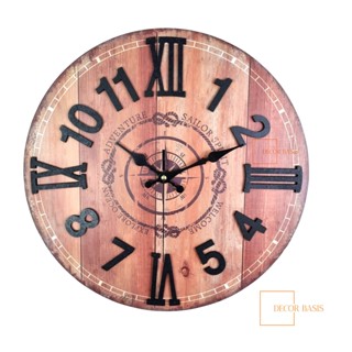 นาฬิกาแขวนผนัง Nordic wall clock ระบบQuartz Wall clock vintage clock