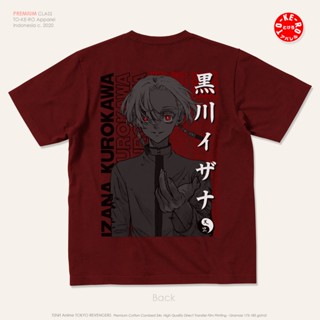 Anime TOKYO REVENGERS T-Shirt - IZANA KUROKAWA Tenjiku Gang Gang_07