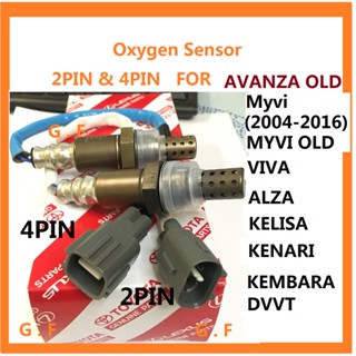 Perodua Kelisa Kenari Alza VIVA MYVI Kembara เซนเซอร์ออกซิเจน O2 Ekzos Oxi 89465 BZ060 97404 BZ070 2 4 Pin