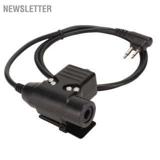 Newsletter U94 PTT อะแดปเตอร์ระบบ 2 ขา M หัว Dual Plug กันน้ำ Push to Talk ชุดหูฟังสำหรับ Motorola SV10 SV11 SV11D SV21