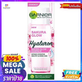 Garnier(การ์นิเย่) การ์นิเย่ ซากุระ โกลว์ ไฮยาลูรอน วอเตอร์โกลว์ เอสเซนส์ 100 มล. Garnier Sakura Glow Hyaluron Waterglow