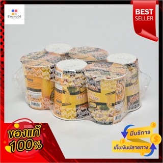 InstantNoodle รสสไปซี่ชีสมาม่าคัพบะหมี่กึ่งสำเร็จรูป63 กรัมx6 ถ้วยMamaCup Noodle InstantSpicyCheese60