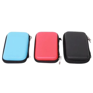 Zooming ฮาร์ดดิสก์ไดรฟ์กระเป๋าพกพาพกพาที่เก็บสายเคเบิล 2.5" กล่อง HDD SSD ภายนอก