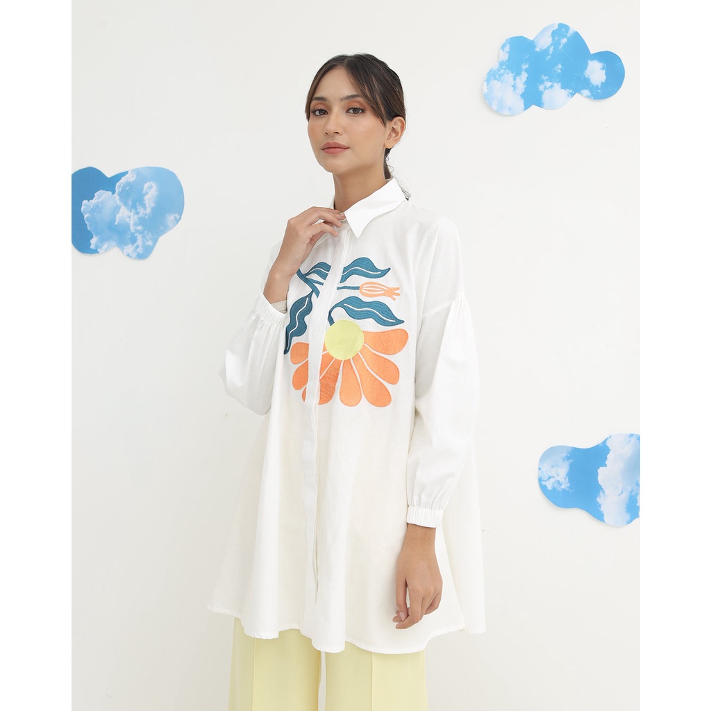 Geulis.id YUNARA TUNIC (2 สี) Tunic