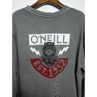 เสื้อยืด แขนยาว มือสอง งานแบรนด์ ONeill อก 42 ยาว 28