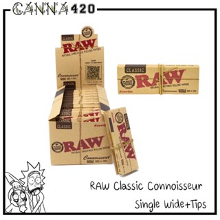 [จัดส่งไว] RAW Classic Connoisseur  Single Wide with Tips