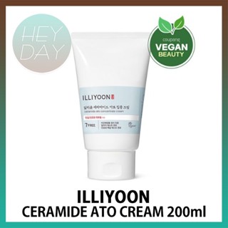 [Illiyoon] Ceramide Ato Concentrate ครีมบํารุงผิว 200 มล. โลชั่น วีแกน ไวต่อผิวแห้ง ผิวหนัง ปราศจากน้ําหอม เหมาะกับผู้หญิง ผู้ชาย เสริมสร้างเกราะป้องกันผิว แพ้ง่าย อ่อนโยน ฤดูหนาว