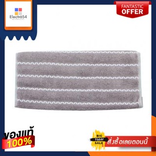 Towel ผ้าขนหนูเช็ดผม Zigzag MS HOME รุ่น LC714B-LGY ขนาด 13 x 30 นิ้ว สีเทาTowelZigzagHOMELC714B-LGYSize13