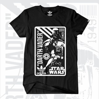 Adidas X Star Wars Dark_Vader Men Clothing shirt fashion tops plus size Lelaki Baju Tshirt Cartoon Figure Teen Anim_04